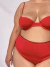 Hot pant preta e vermelha na internet