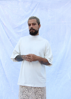 Camiseta oversized off white lisa - comprar online