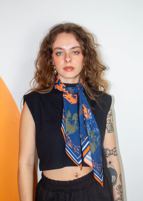 Lenço memórias revestidas - comprar online