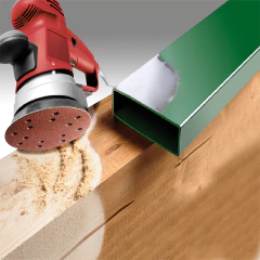 Discos abrasivos Quick-Stick 150mm madera y metal Grano 80 Perforado x 5 unidades KWB en internet