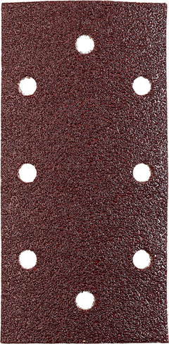 Quick-Stick Tiras abrasivas, madera y metal, corindón puro, 93x186 mm