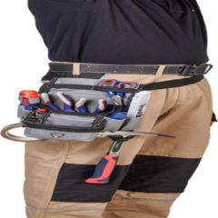 Bolsa porta herramientas para cinturón, 1 pieza, con cinturón KWB - Tienda Einhell