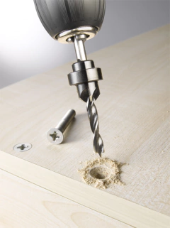 Juegos de broca en espiral para madera con avellanador y tope de profundidad, en 3 piezas. 5mm en internet
