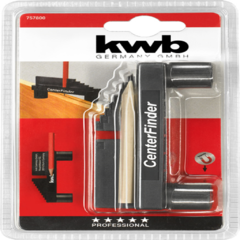 Buscador de centrado con lapiz y escala metrica como ayuda de marcado 1...20mm KWB - comprar online