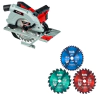 Sierra circular TE-CS 190/1 + Kit 3 Discos 190 x 30 mm