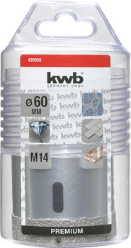 Sierra de corona revestida de diamante 6mm - comprar online