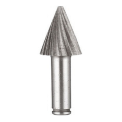 Fresa rotativa, trabajos con metales, cono puntiagudo KWB