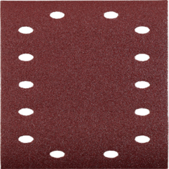 Quick-Stick tiras abrasivas Grano 40, madera y metal, Corindón purol, 115 x 230 mm KWB