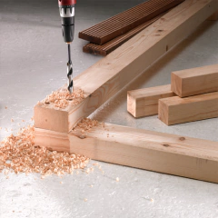 Mecha para madera Salomónica Japonesa Ø 12 x 165 mm KWB en internet
