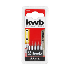 Micro Puntas 28 mm, 5 piezas HEXAGONAL KWB - comprar online
