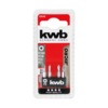 Micro puntas 28 mm, 4 piezas POZIDRIV KWB