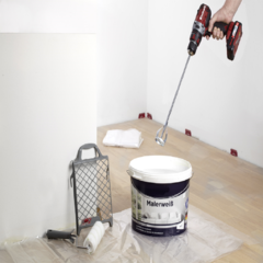 Set de mezclador de pintura y lacas de 3 piezas para uso en materiales líquidos KWB - Tienda Einhell