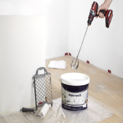 Set de mezclador de pintura y lacas de 3 piezas para uso en materiales líquidos KWB - tienda online