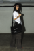 APILL™ P.V.C BLACK TOTE BAG - loja online