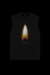 FIRE NEVER DIES BLACK TANK-TOP - comprar online