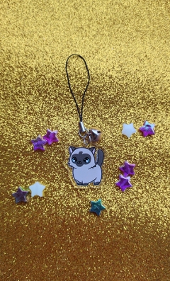 Charm Gatito Siamés