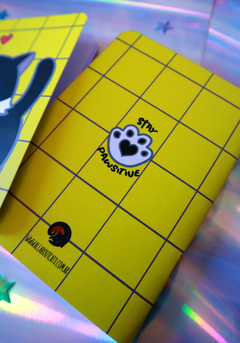 Libreta Gatito Blanco y Negro - comprar online