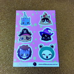 Plancha de Stickers: Sombreritos