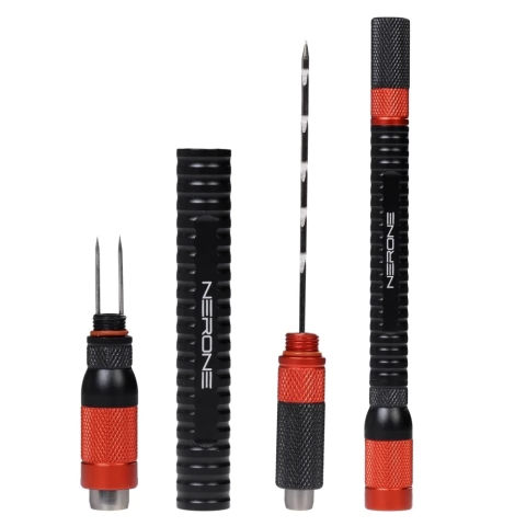 Furador Multitool 4x1 NERONE preto/vermelho