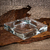 Cinzeiro p/4 charutos NERONE Square 20x20cm cristal k9 - comprar online