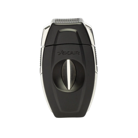 Cortador charutos XIKAR Flip Dual metal preto
