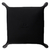 Bandeja porta treco NERONE couro preto - JetSetter