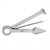 Limpador para cachimbos 3 em 1 NERONE Capsule em metal prata