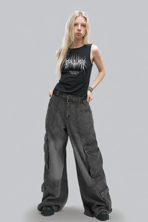 Denim Darkness Cargo - comprar online