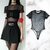 Body Tul Manga Corta Broche