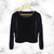 Buzo Plush Crop Cuello Redondo - comprar online