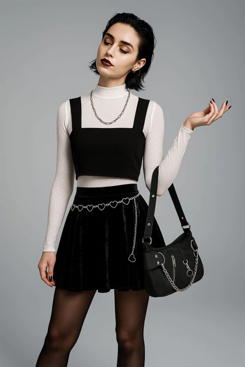 Pollera Castle Chiffon - comprar online