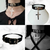 Choker Cross Charol Regulable Cruz