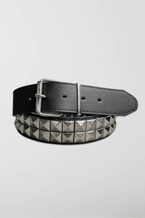 Cinturon Tachas Rocker Ecocuero - comprar online