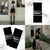 Medias Black Nylon 3/4 Semi Transparente