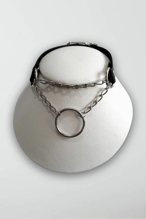 Choker Collar Aro O Ring Cadena - comprar online