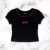 Remera Inferno Costura Contraste - Ohkawaii 