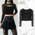 Top Recorte Lycra Con Tul - comprar online