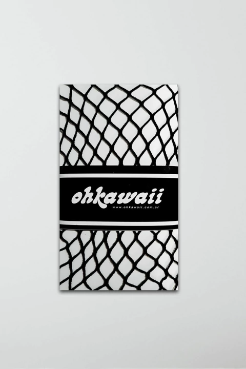 Panty Fishnet Rombo Mediano Red - comprar online