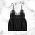 Solero Black Raso y Puntillas - comprar online