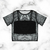 Top Con Tul Crop Manga Corta