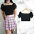 Top Gajos Mangas Tul Cordon - comprar online
