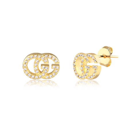 Brinco Inspired GG Banhado a Ouro 18K - comprar online