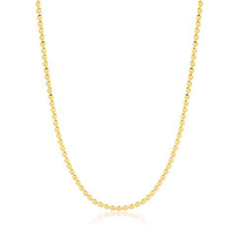 Choker Bolinhas Banhada a Ouro 18K