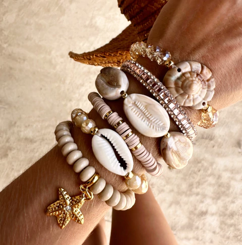 Mix de Pulseiras Fundo do Mar - comprar online