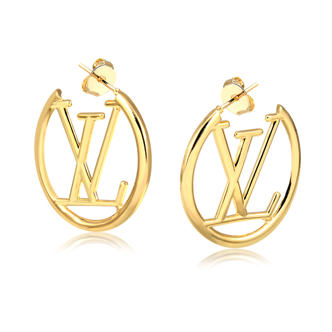 Brinco Redondo Banhado a Ouro 18K