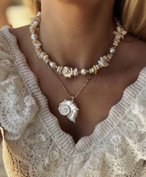 Mix de Colares Caracol - comprar online