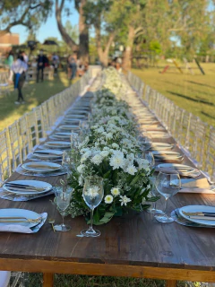 Combo 2 | Mesa Banquete 20 Personas - Bozzi Floral Design | Eventos