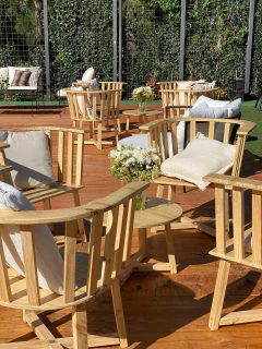 Combo 13 | Mesa Banquete + Livings (50 personas) en internet