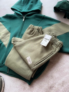 Jogging Inna Verde Seco Unisex - comprar online