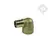 Codo Hembra Bronce 3/4"X1/2" Giacomini - comprar online